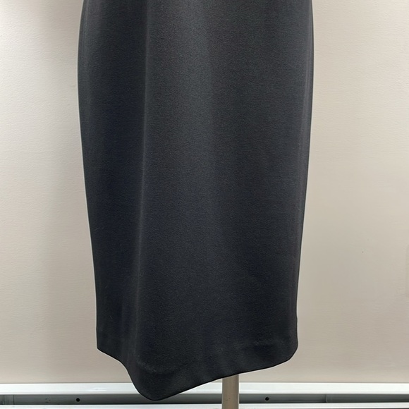 NWT Hope & Harlow Black Sheath Dress Shoulder Criss Cross Strappy Detail 12 - Picture 3 of 16